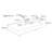 Modern creative square rock plate coffee table-102782877