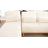 113.4" W U-Shaped Chenille Sectional Sofa With 2 Chaises, 3-Level Adjustable Backrest Solid Wood-575702495