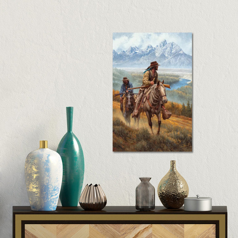 Season Of The Mountain Men by Joe Velazquez - Gallery-Wrapped Canvas Giclée on Canvas, Does Not Apply, Wrapped Canvas