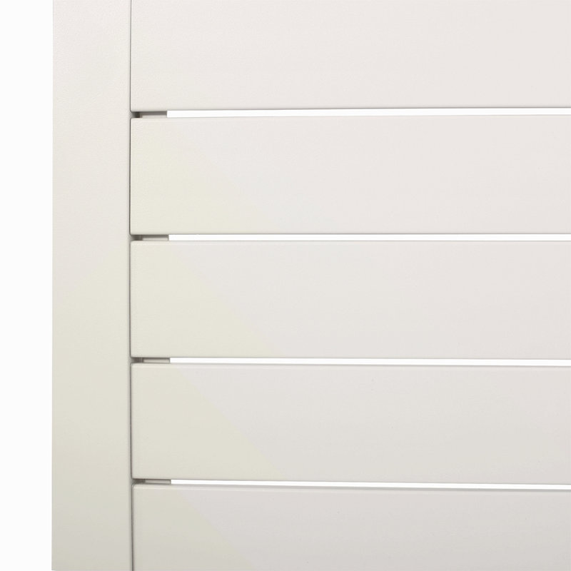 Table en forme de C, Blanc