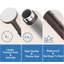 48cm Straight Shower Curtain Pole & Hook Set-354729402