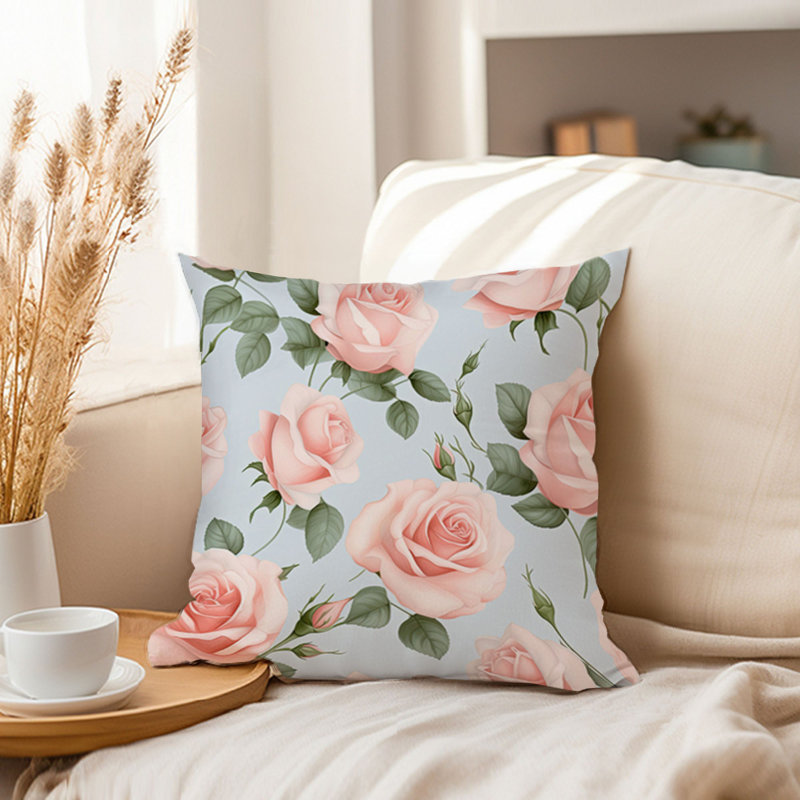 Floral Rose Flowers Symphony IV Shabby Elegance
