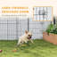 Cage pliable en métal avec parc pour animal de compagnie-124428767