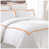 White/Orange