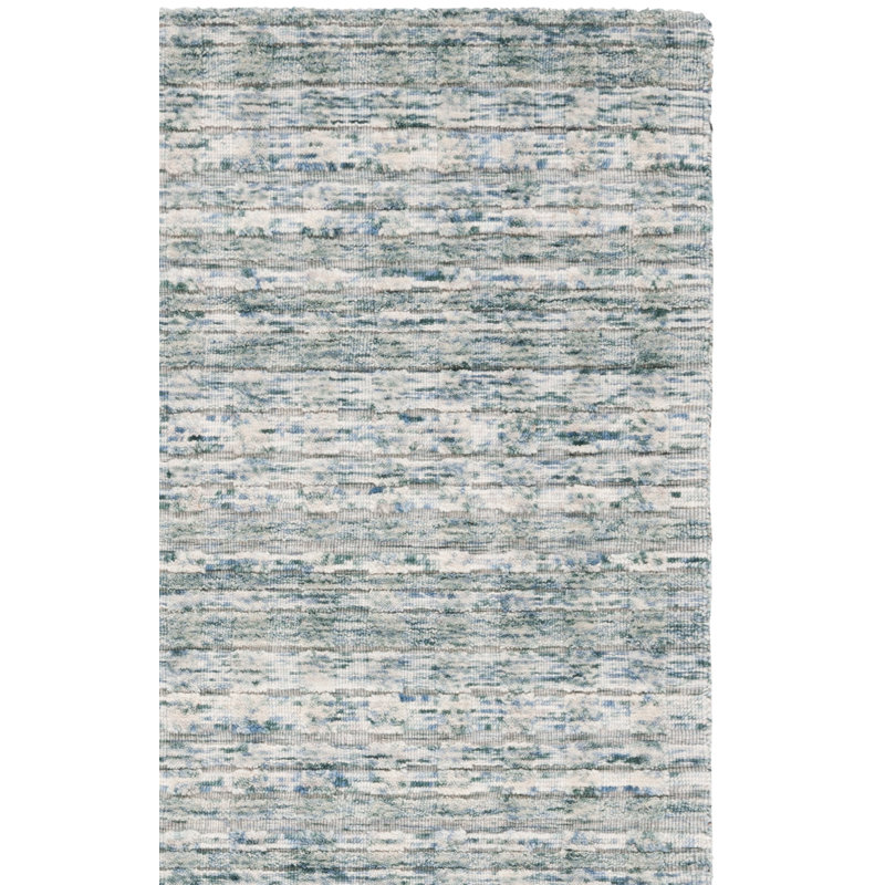 Arim 501 Area Rug In Teal / Beige, Rectangle 3' x 5'