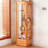 Brown Solid Wood+Tempered Glass Display Cases