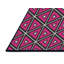 Tapis mauve à motif géométrique Deandra-1075802197