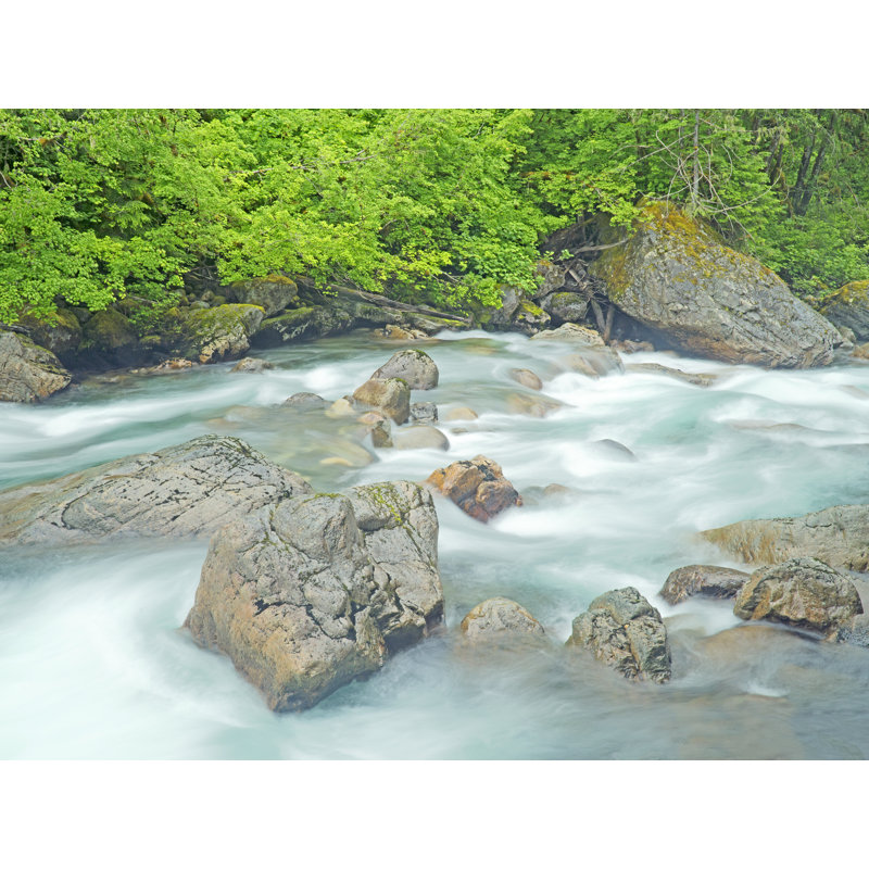 Sauk River #2 Print by Bruce Heinemann, 24" H x 32" W, Wrapped Canvas
