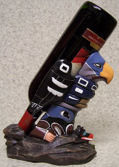 Porte-bouteilles Totem Pole