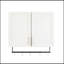 Armoire murale de salle de bain avec tablette réglable