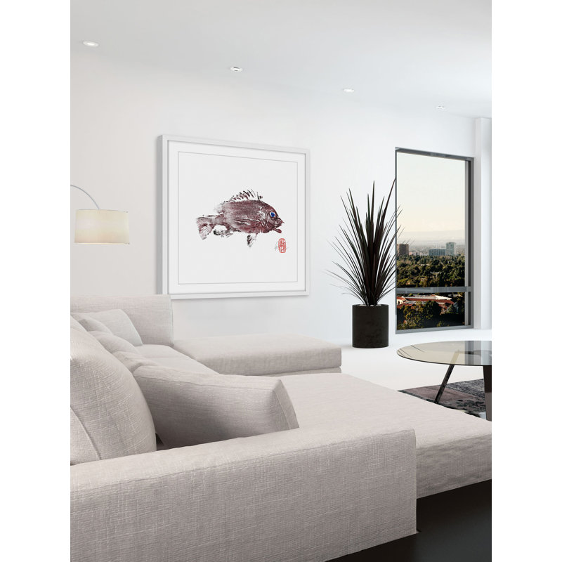Andrew Clay - Single Picture Frame Print, 51cm H x 51cm W x 3.81cm D