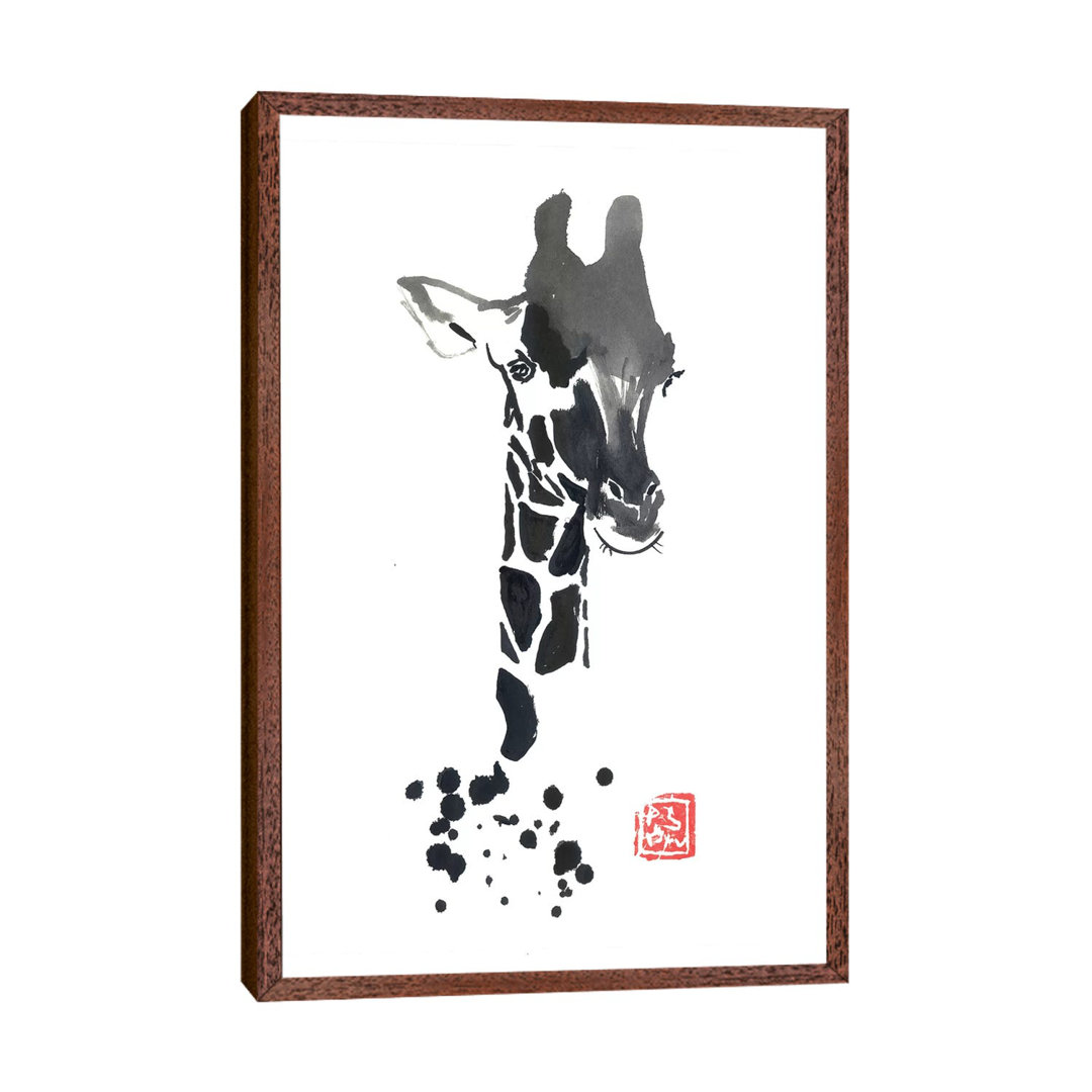 Girafe by PÃ©chane - Print on Canvas