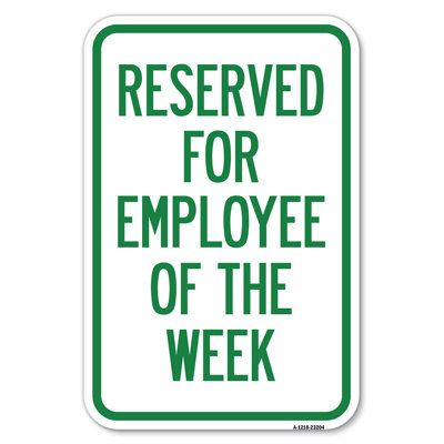 Reserved For Employee Of The Week/23204