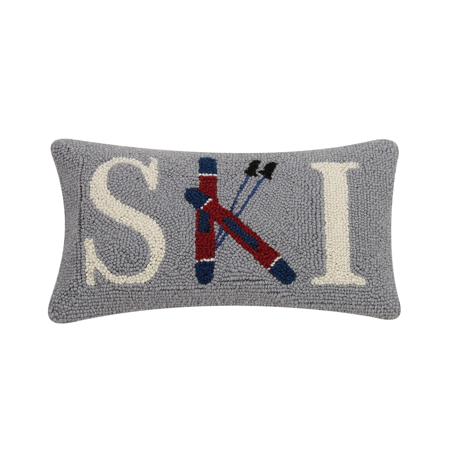 Ski Wool Hook Pillow