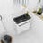 Jayvon 19.73'' Single Bathroom Vanity with Resin Top-984371198