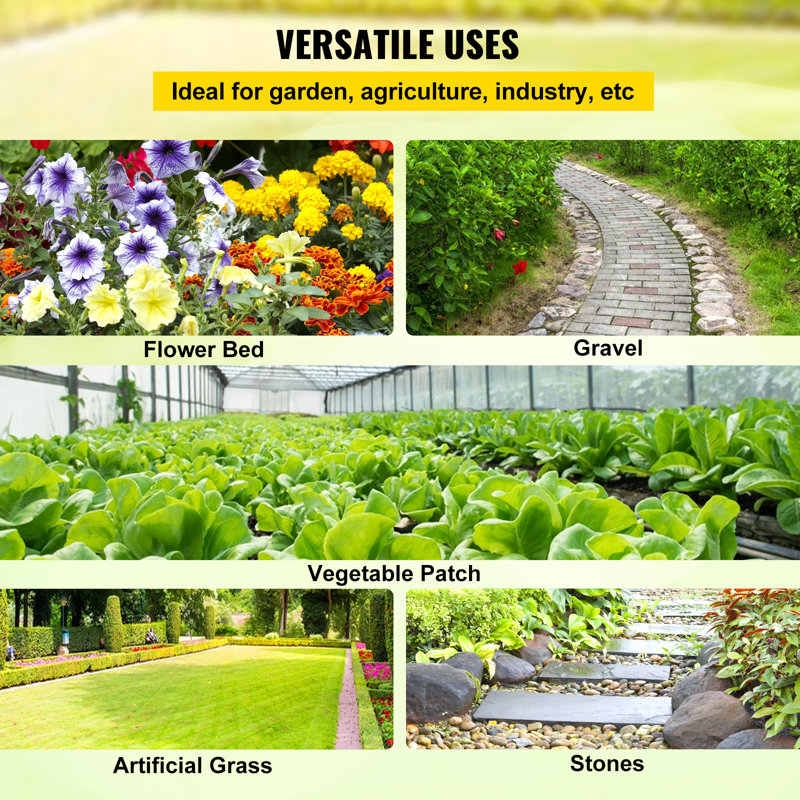 Heavy Duty Black Polypropylene 4' x 300' Weed Barrier Fabric