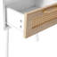Table de bout en rotin avec tiroir, table de chevet moderne, table d'appoint-610499564