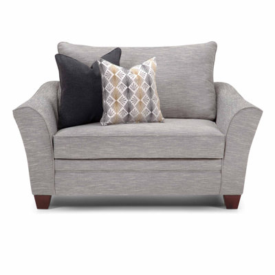 Chaise et demi en polyester Joeseline