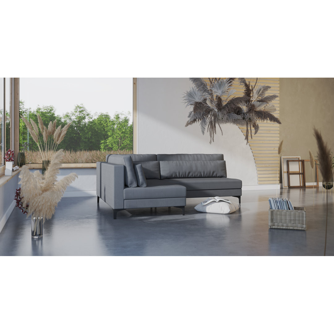 Ecksofa Brilliantina aus Cord