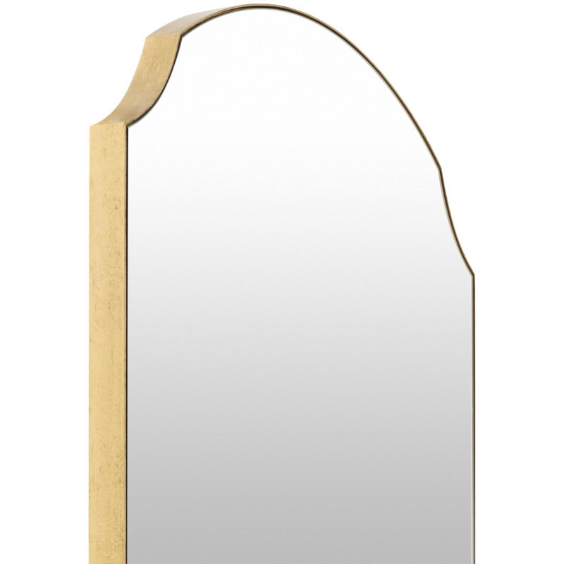 Galey Alix x Livabliss Landon Mirror, 36" x 29", Gold
