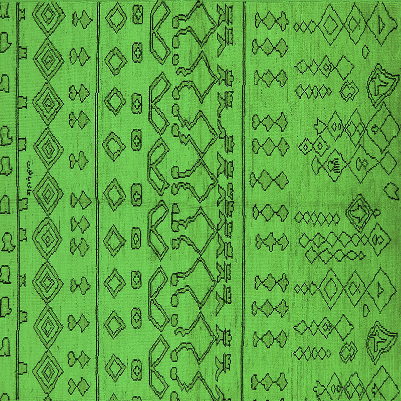 Herberto Washable Southwestern Indoor Rug, Square 8'