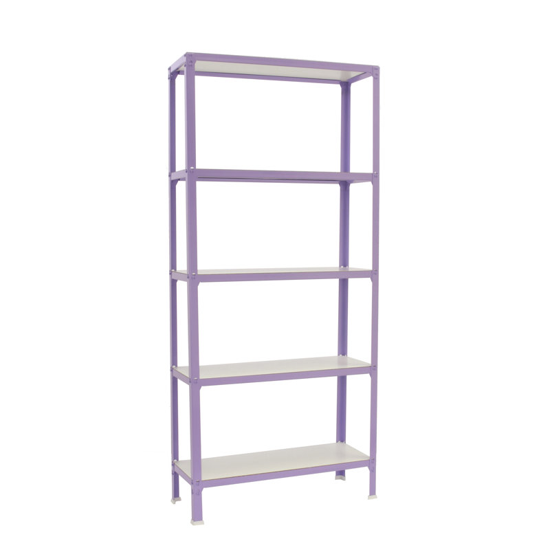 80cm W Steel Shelving Unit, Violet