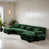 Chenille verte