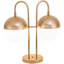 Bola Deux 21" Gold Arched Table Lamp