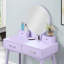 Ensemble de coiffeuse et tabouret Liannon