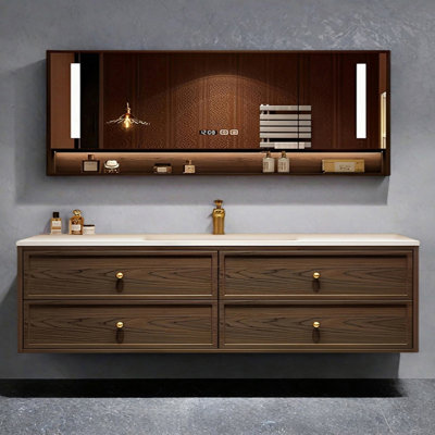 Middle ancient style rest room bathroom cabinet