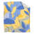 Bleu ardoise / jaune vif