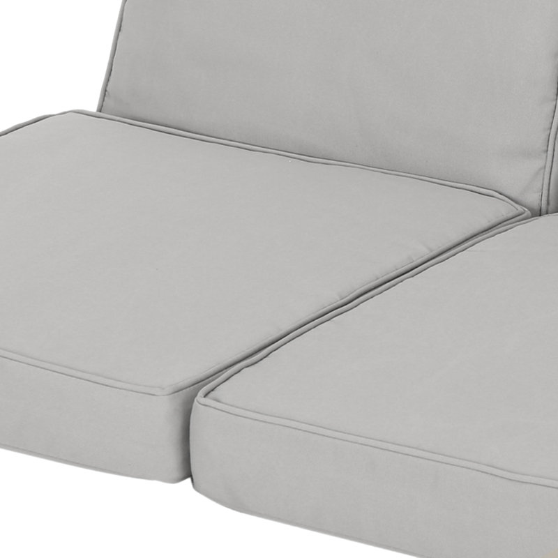 Coussin de siège / dossier Billy-George, Argent
