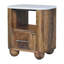 Table de chevet en marbre Beaumont
