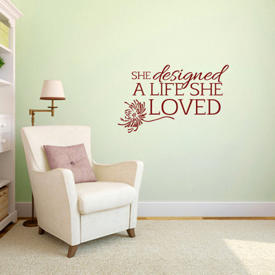 Text & Numbers Non-Wall Damaging Wall Decal