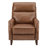 Traditional Oversize Genuine Leather Pushback Recliner-1176625773