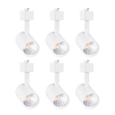 LEONLITE Commercial Grade Dimmable LED Track Lighting Heads, H Type Rail  Ceiling Spotlight, 17.5W, ETL Listed