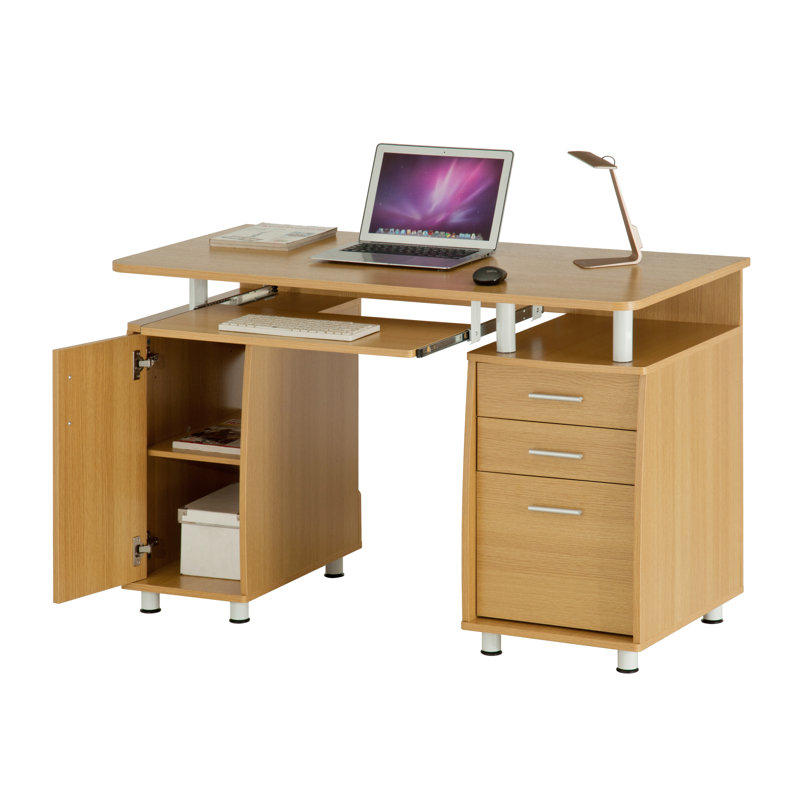 Chandler Computer Desk, Oak