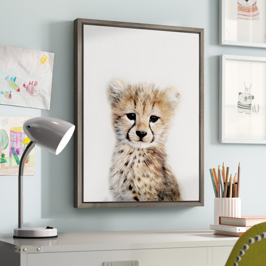 " Baby Cheetah " by Amy Peterson Art Studio Trinx