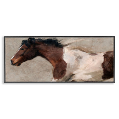 Dashing Horse Framed Giclee Art by Nina