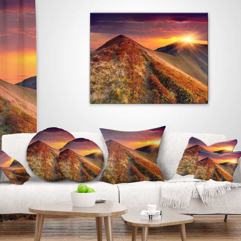 Coussin lombaire pour la photographie automne