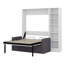 Lit escamotable avec canapé et tablettes Murphy