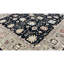 Hand-Knotted High-Quality Black and Gold Area Rug