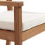 Cannon 6 - Person Rectangular Teak Outdoor Dining Set with Cushions