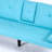 The 67-Inch Blue PVC Multi-Functional Sofa Bed, With A Foldable And Cup Holder Design, Makes It Extremely Convenient To Turn The Living Room Into A Guest Room-1016917085
