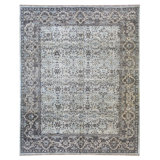 Tabriz One-of-a-Kind 8'1" X 9'11" Hand Knotted Area Rug