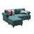 100 % polyester turquoise est en rupture de stock