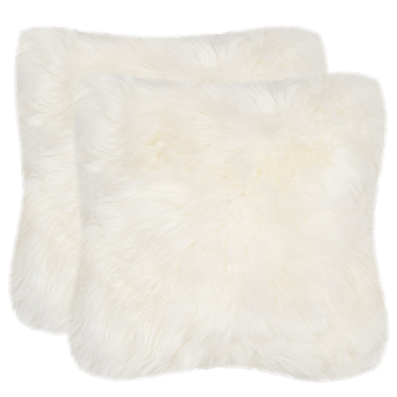 Feather Reversible Throw Pillow