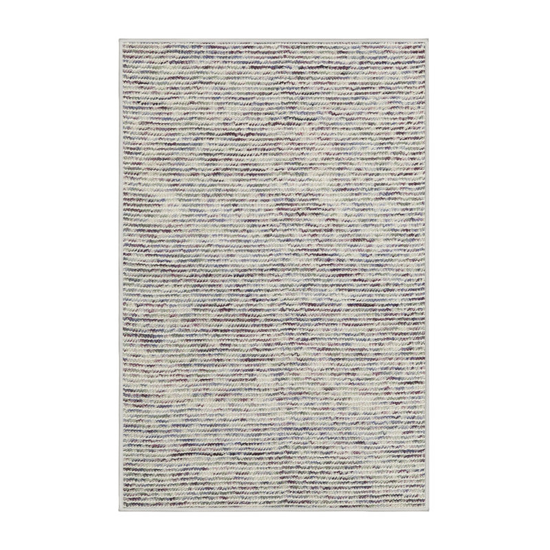 Tapis contemporain gris, Rectangle 7 pi x 9 pi