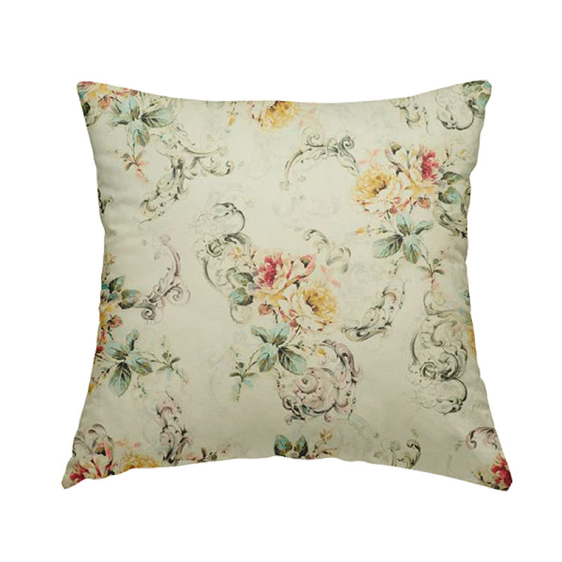Devoe Floral Rectangular Cushion