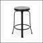 Tabouret de comptoir pivotant avec réglage de la hauteur du vérin à gaz et siège capitonné à losanges pour le confort et la stabilité dans les décors modernes de la maison ou de la cuisine